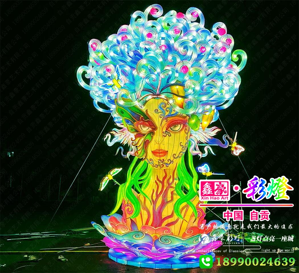 自貢花燈—精衛(wèi)女神 自貢花燈—精衛(wèi)女神